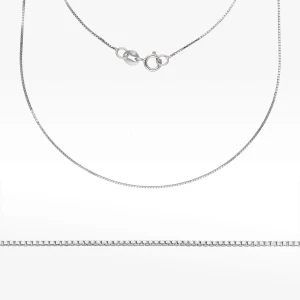 Łańcuszek ze złota kostka pełny Filipowicz