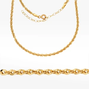 Łańcuszek ze złota 45-50cm kord Filipowicz