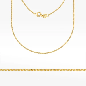 Łańcuszek ze złota lisi ogon pełny Filipowicz