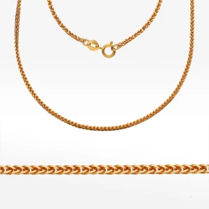 Łańcuszek ze złota lisi ogon pełny Filipowicz