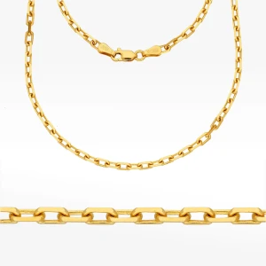 Łańcuszek ze złota ankier Filipowicz