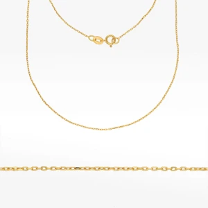 Łańcuszek ze złota ankier Filipowicz