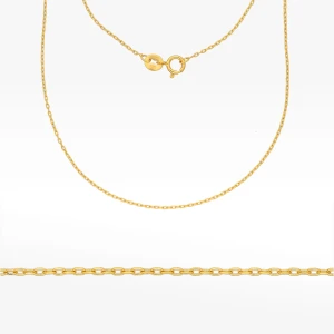 Łańcuszek ze złota ankier pełny Filipowicz