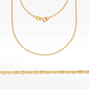 Łańcuszek ze złota ankier pełny Filipowicz