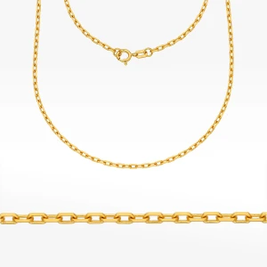 Łańcuszek ze złota ankier pełny Filipowicz