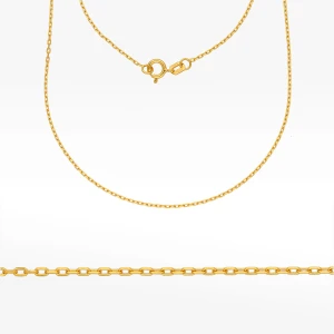 Łańcuszek ze złota ankier pełny Filipowicz