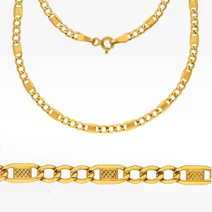 Łańcuszek ze złota figaro Filipowicz