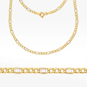 Łańcuszek ze złota figaro Filipowicz