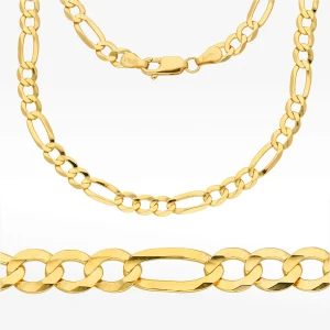 Łańcuszek ze złota figaro pełny Filipowicz