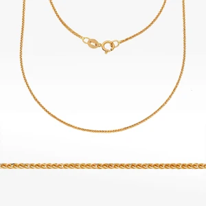 Łańcuszek ze złota lisi ogon pełny Filipowicz