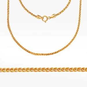 Łańcuszek ze złota lisi ogon pełny Filipowicz