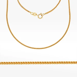 Łańcuszek ze złota lisi ogon pełny Filipowicz