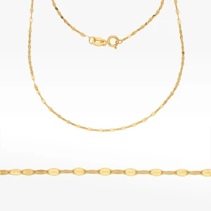 Łańcuszek ze złota mokka pełny Filipowicz