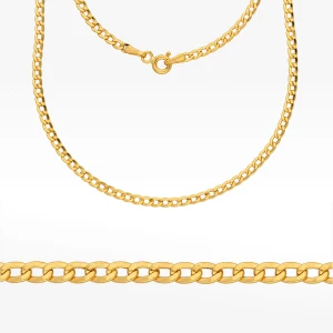 Łańcuszek ze złota pancerka Filipowicz