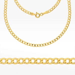 Łańcuszek ze złota pancerka Filipowicz