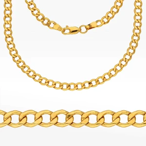 Łańcuszek ze złota pancerka Filipowicz