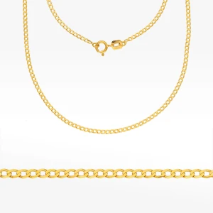 Łańcuszek ze złota pancerka pełny Filipowicz