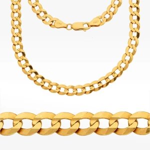 Łańcuszek ze złota pancerka pełny Filipowicz