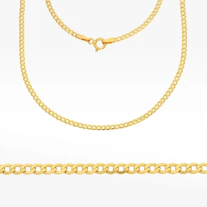 Łańcuszek ze złota pancerka pełny Filipowicz