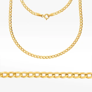 Łańcuszek ze złota pancerka pełny Filipowicz