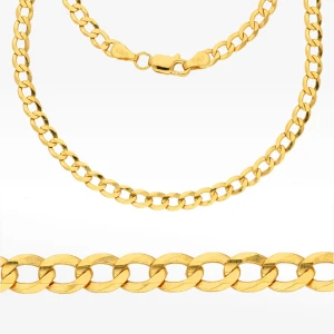 Łańcuszek ze złota pancerka pełny Filipowicz