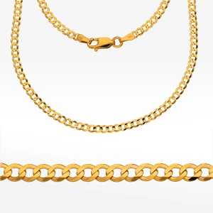 Łańcuszek ze złota pancerka pełny Filipowicz