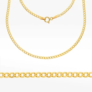 Łańcuszek ze złota pancerka pełny Filipowicz