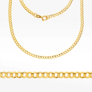 Łańcuszek ze złota pancerka pełny Filipowicz