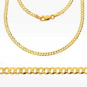 Łańcuszek ze złota pancerka pełny Filipowicz