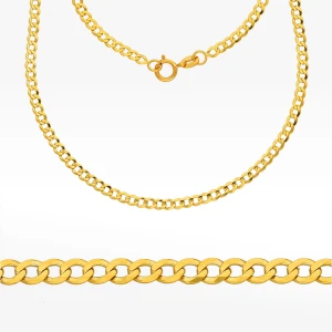 Łańcuszek ze złota pancerka pełny Filipowicz