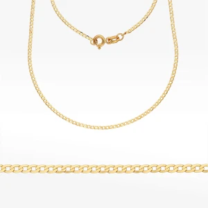 Łańcuszek ze złota pancerka pełny Filipowicz