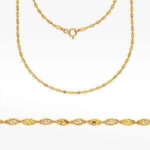 Łańcuszek ze złota singapur Filipowicz