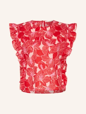 Lanius Bluzka Z Falbanami rot