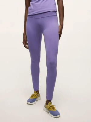Lanius Legginsy sportowe w kolorze fioletowym rozmiar: 34