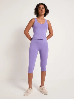 Lanius Legginsy sportowe w kolorze fioletowym rozmiar: 42