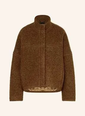 Lanius Overjacket Z Bouclé braun