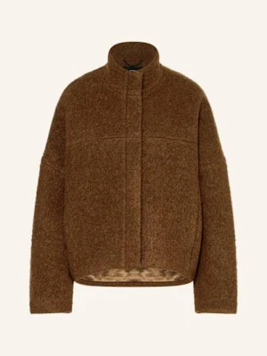 Lanius Overjacket Z Bouclé braun