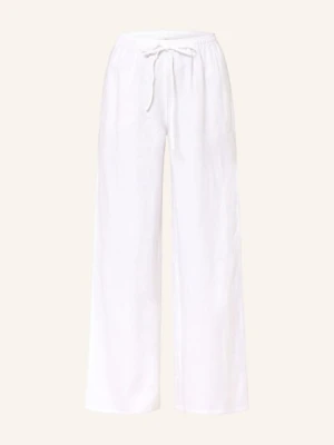 Lanius Spodnie Z Lnu weiss