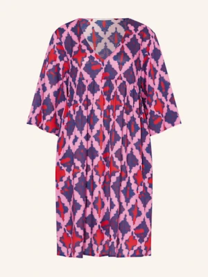 Lanius Sukienka Z Dodatkiem Jedwabiu pink