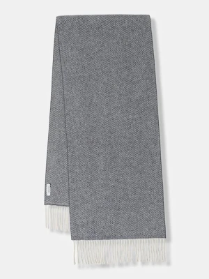 Lanvin chusta jedwabna damska kolor niebieski wzorzysta 710002440