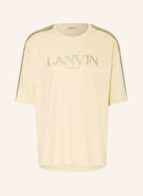 Lanvin Koszulka Oversize Z Lampasami gelb