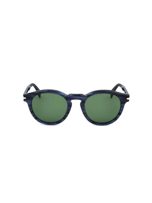 Lanvin Męskie okulary przeciwsłoneczne w kolorze granatowo-zielonym rozmiar: 50