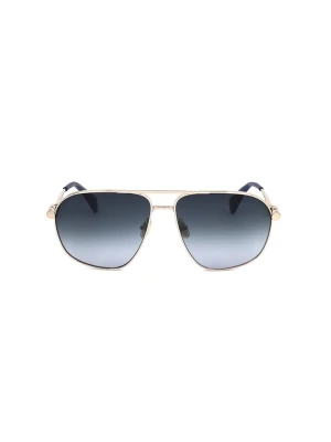 Lanvin Okulary przeciwsłoneczne unisex w kolorze złoto-granatowym rozmiar: 59