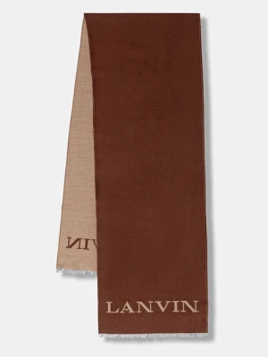 Lanvin szalik wełniany