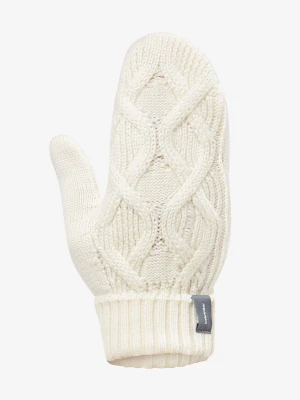 Łapawice Icebreaker Merino Cable Knit Mittens - undyed