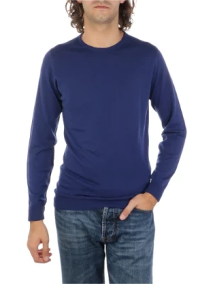 Lapis Blue Pullover Ulepsz Casual Wardrobe John Smedley