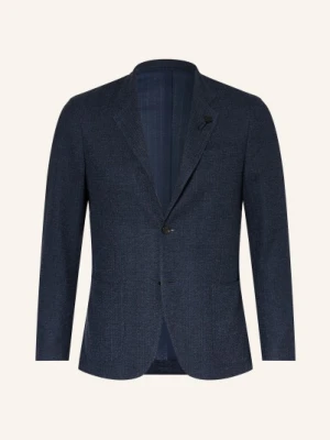 Lardini Dżersejowa Marynarka Extra Slim Fit blau