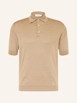 Lardini Koszulka Polo Z Dzianiny beige