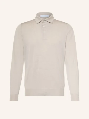 Lardini Koszulka Polo Z Dzianiny beige