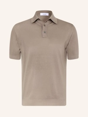 Lardini Koszulka Polo Z Pikowanym Wzorem beige